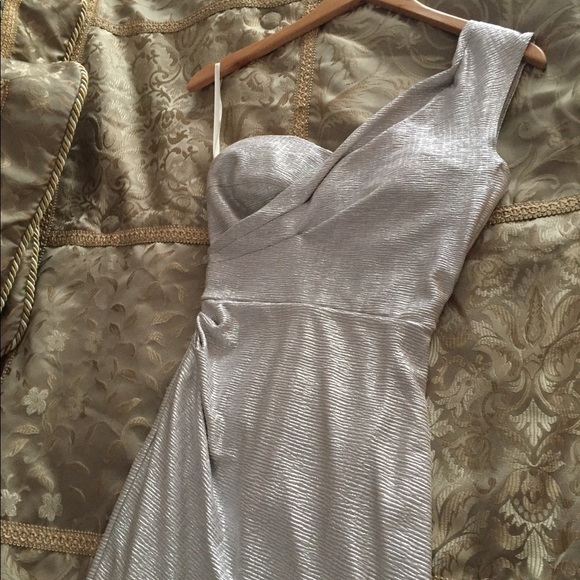 Silver cocktail dress - Picture 3 of 8